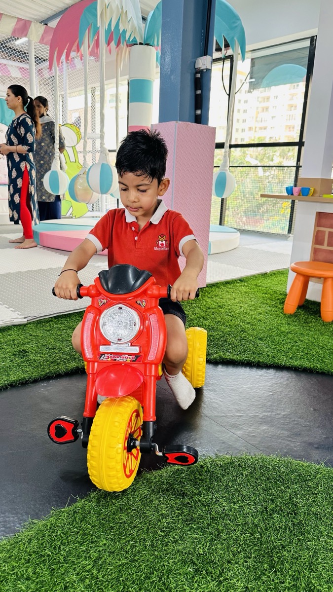 Exciting indoor playground